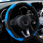 Carbon-Look Steering Wheel Cover