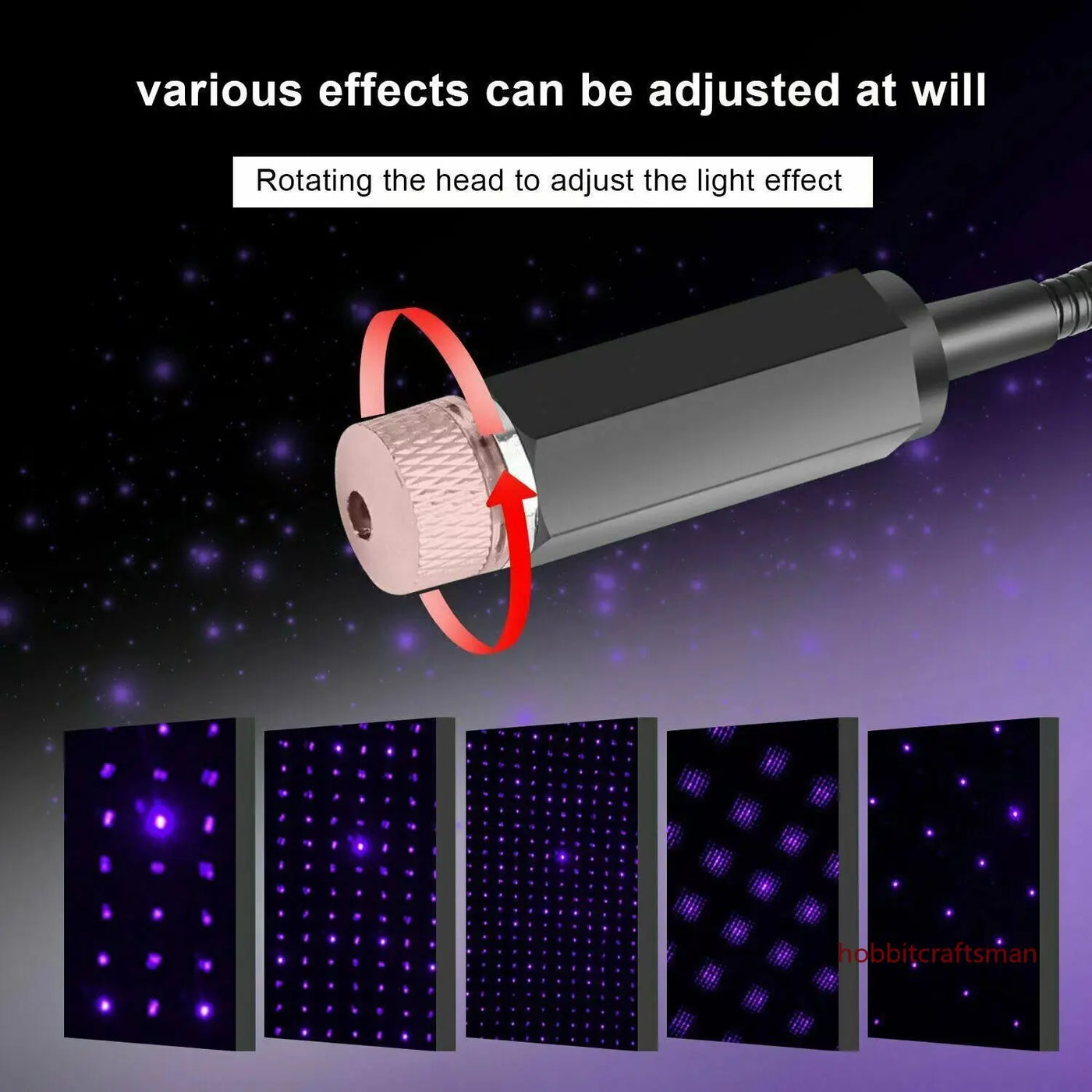USB Star Light Projector