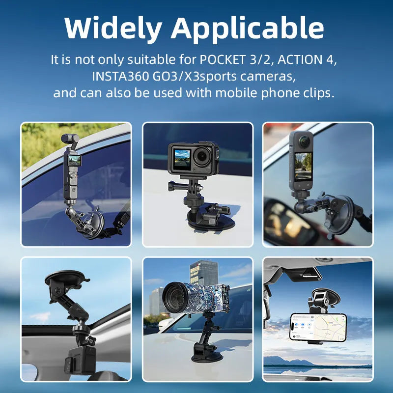 Heavy-Duty Suction Camera Mount