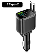 150W Retractable Car Charger