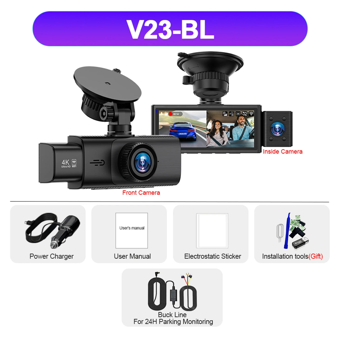 4K Dashcam