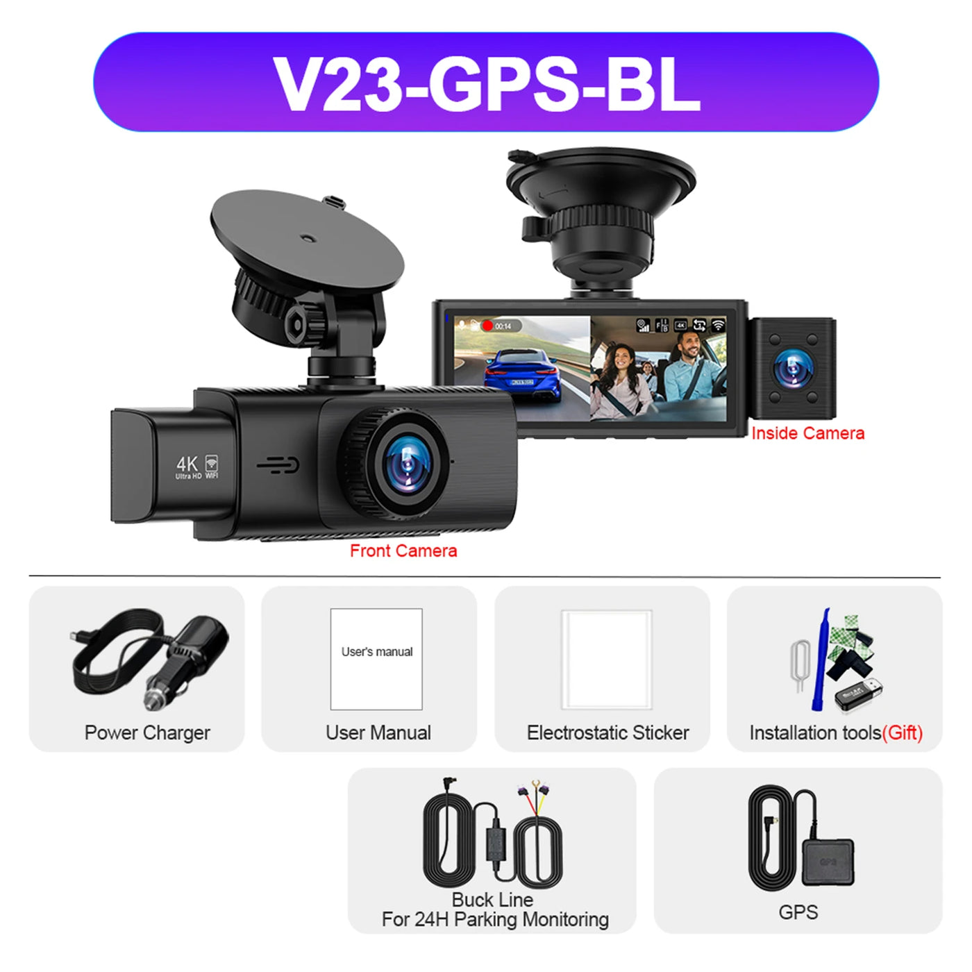 4K Dashcam