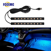 Car Interior Ambient Footlight Kit