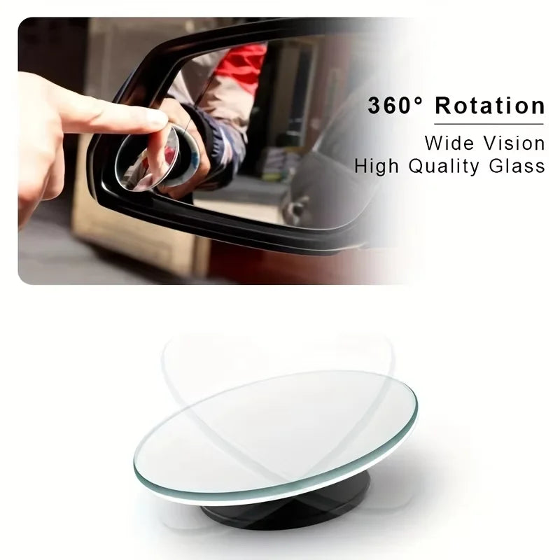 Wide-Angle Blind Spot Mirrors