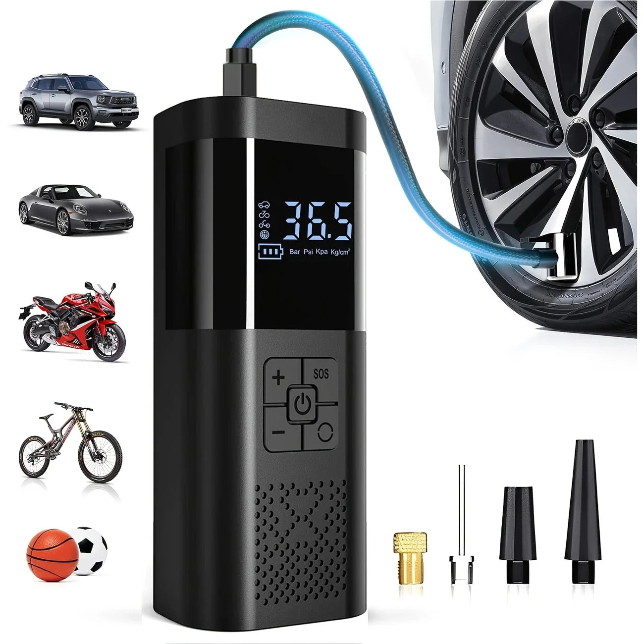 150 PSI Cordless Tyre Inflator