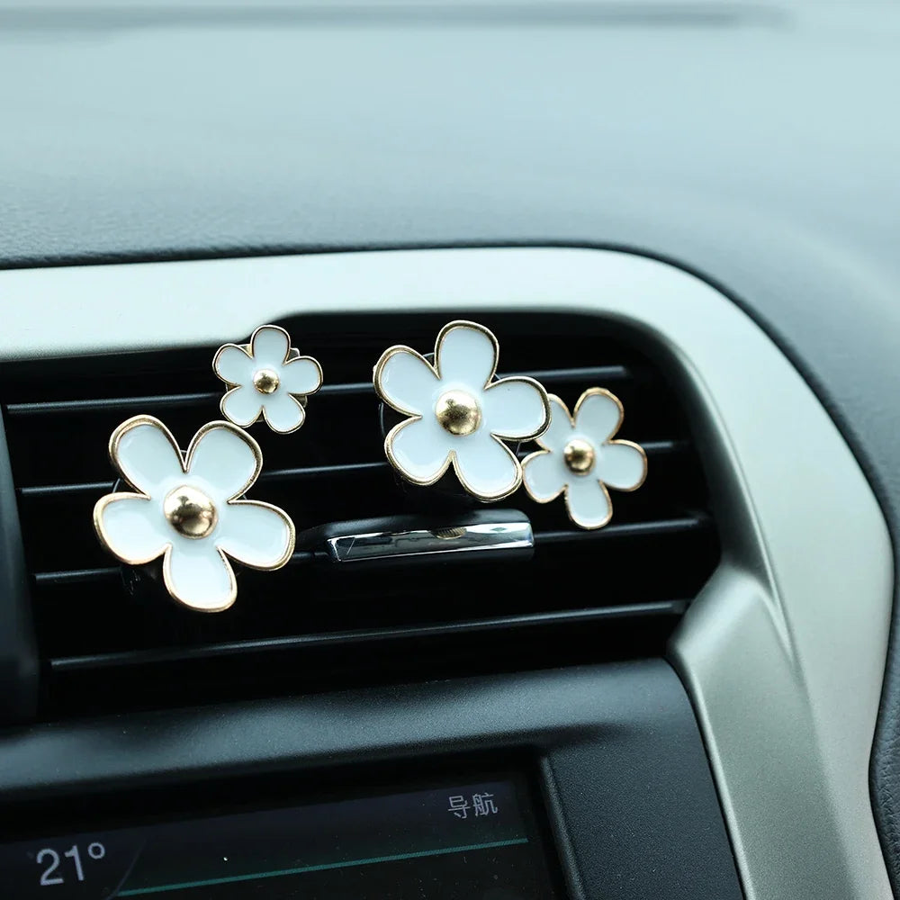Daisy Car Vent Clips