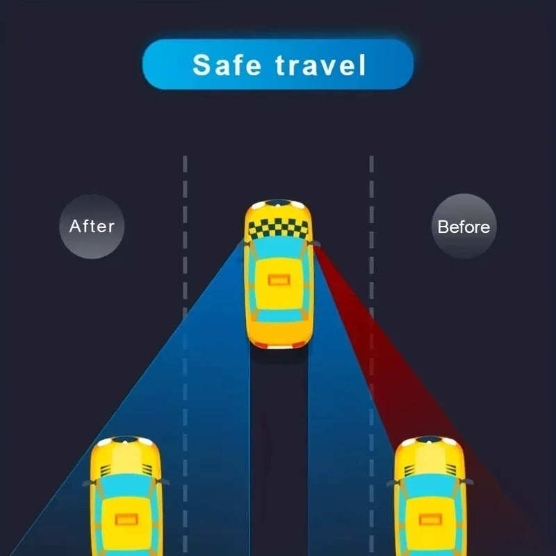 Wide-Angle Blind Spot Mirrors