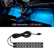 Car Interior Ambient Footlight Kit