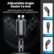 150W Retractable Car Charger