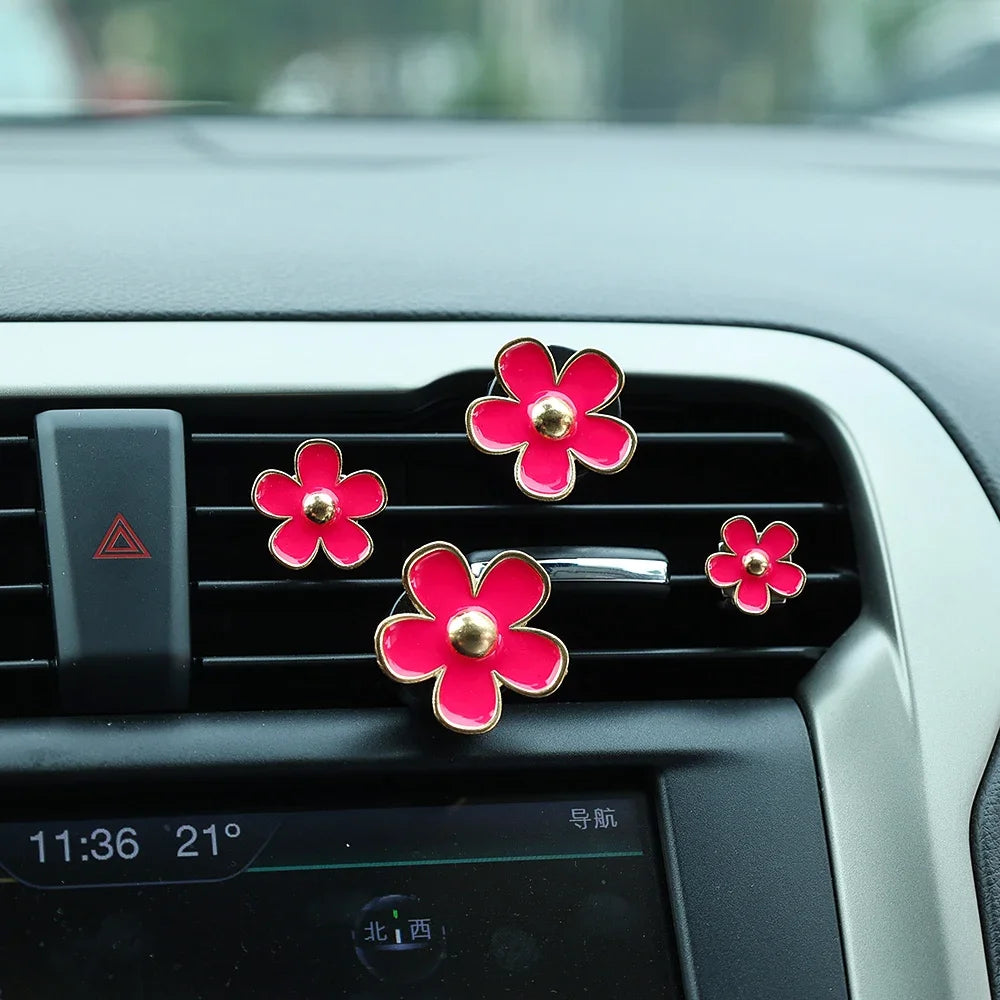 Daisy Car Vent Clips