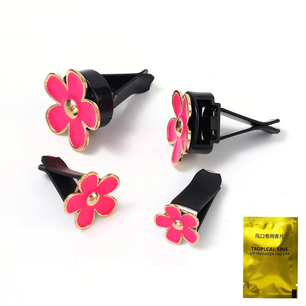 Daisy Car Vent Clips