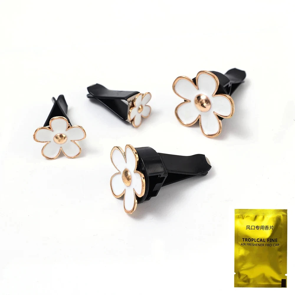 Daisy Car Vent Clips