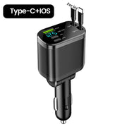 150W Retractable Car Charger
