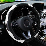 Carbon-Look Steering Wheel Cover