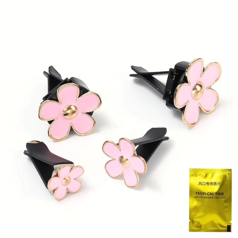 Daisy Car Vent Clips