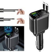 150W Retractable Car Charger